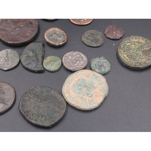 211A - Collection of Ancient coins predominantly Roman, Celtic etc. (48 coins) (Victor Brox collection)