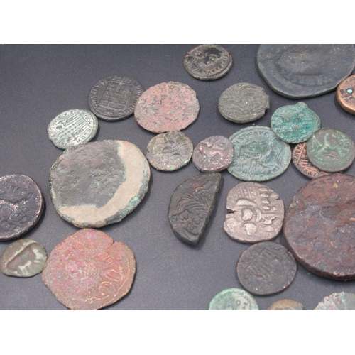 211A - Collection of Ancient coins predominantly Roman, Celtic etc. (48 coins) (Victor Brox collection)