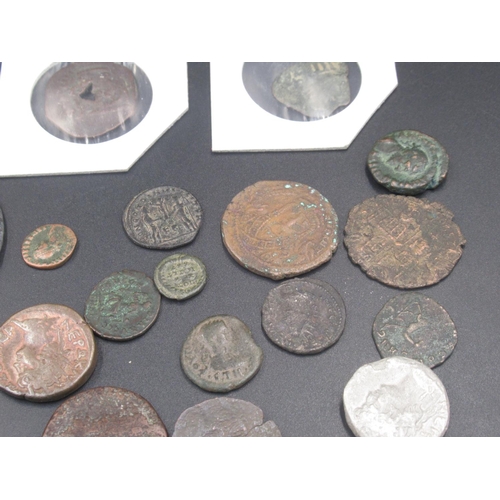 212 - Collection of Ancient coins from Rome, Burma, Medieval period, India, etc. (approx. 45 coins) (Victo... 