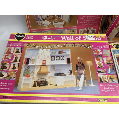 1703 - Sindy's Electronic Wall of Sound and Sindy Home