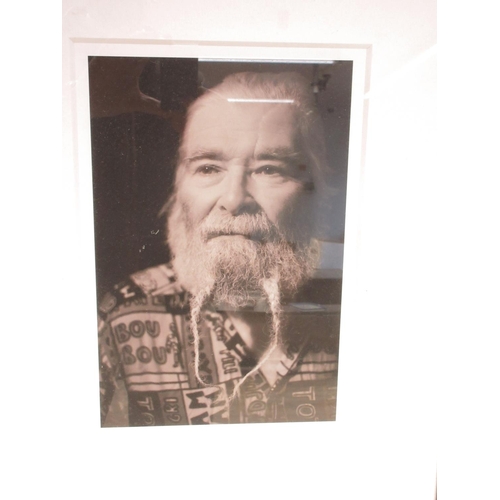 950 - William Ellis (British Contemporary); 'Victor Brox 2009' head and shoulder monochrome photograph, si... 