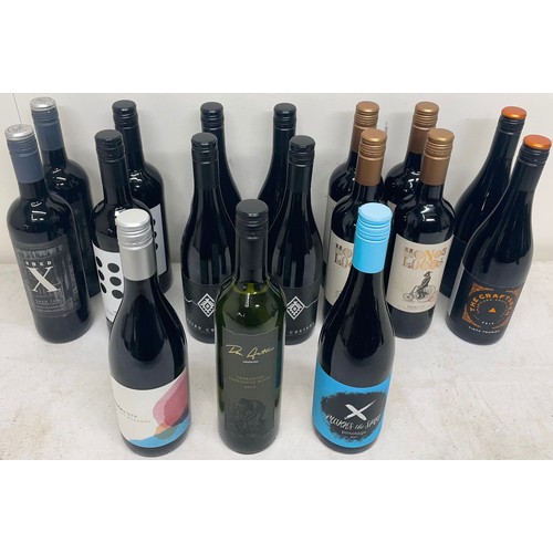 1720 - Collection of various predominantly New World red wines (17)