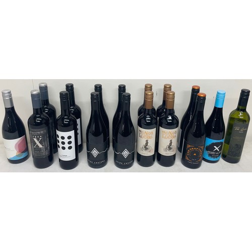 1720 - Collection of various predominantly New World red wines (17)