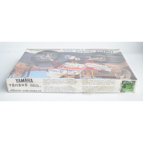 1451 - Unopened factory wrapped Protar 1/9 scale Yamaha Tenere 660cc moto cross plastic motorbike model kit