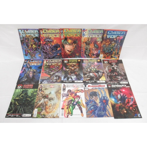 1462 - Image Comics - assorted collection of Image comics to include: Cyber Force, Strong Arm, Dark Sector ... 