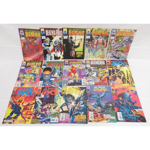 1466 - Marvel - assorted collection of Marvel comics to include: Super Soldiers (1993) #1-8, Warheads (1992... 