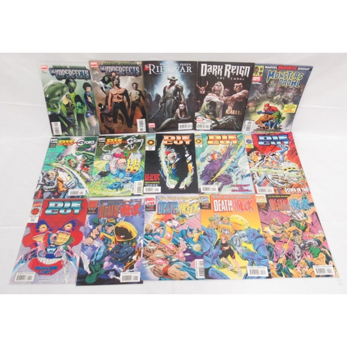 1466 - Marvel - assorted collection of Marvel comics to include: Super Soldiers (1993) #1-8, Warheads (1992... 