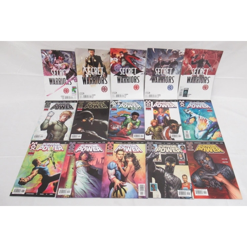 1470 - Marvel - assorted collection of Marvel comics to include: Secret Warriors (2009-2011) #1-4, 6-16 & 2... 