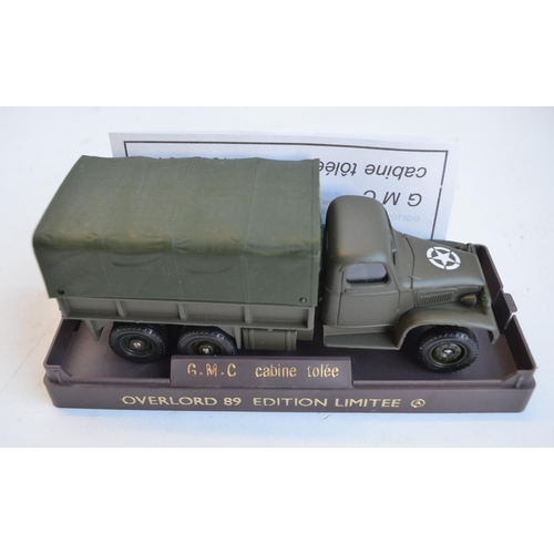 32 - Twelve limited edition 1/50 scale 'Overlord 89' diecast WWII military vehicles from Solido. Models a... 