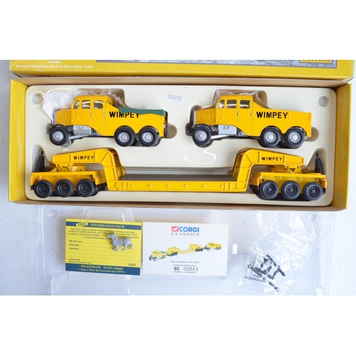 36 - Six limited edition 1/50 scale diecast commercial vehicle models from Corgi to include CC10302 BRS A... 