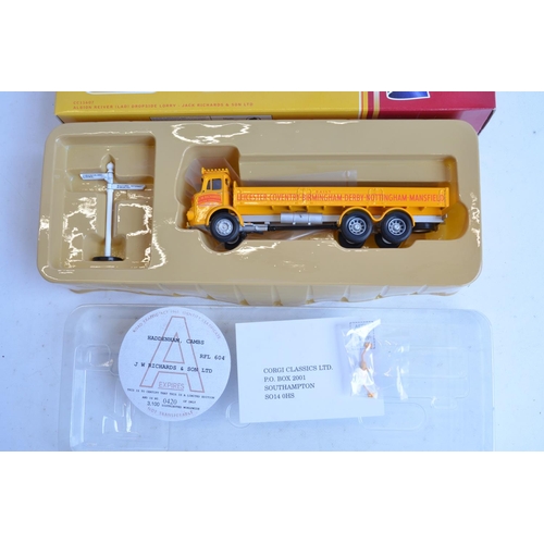 38 - Five 1/50 scale diecast limited edition commercial vehicle model sets from Corgi to include Passage ... 