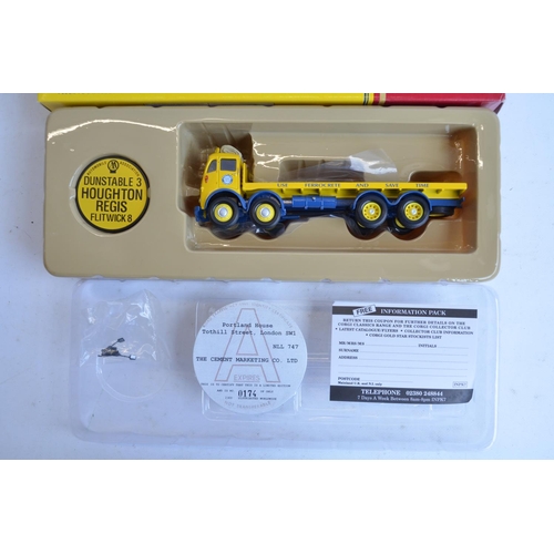 38 - Five 1/50 scale diecast limited edition commercial vehicle model sets from Corgi to include Passage ... 