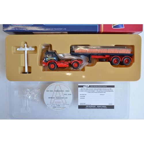 38 - Five 1/50 scale diecast limited edition commercial vehicle model sets from Corgi to include Passage ... 