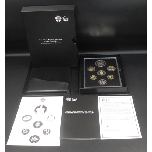 149 - The Royal Mint - The 2013 United Kingdom Proof Coin Set Commemorative Edition seven coin set, Limite... 