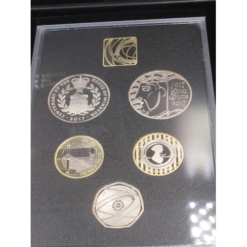 153 - The Royal Mint - The 2017 United Kingdom Proof Coin Set Commemorative Edition five coin set, Limited... 