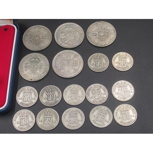 162 - Royal Mint silver hallmarked Elizabeth II Silver Jubilee 1952-1977 coin and a collection of Pre-1947... 