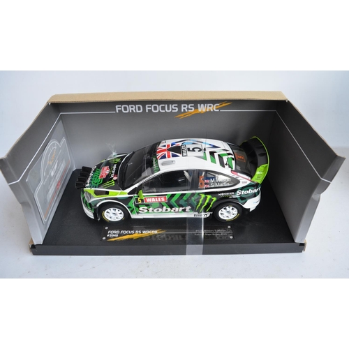 49 - Boxed Sun Star 1/18 scale limited edition diecast Ford Focus RS WRC08 model car, item no SUN3948 #5 ... 