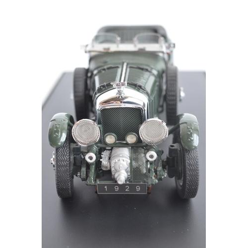 52 - Franklin Mint 1/24 scale highly detailed 1929 Bentley 4.5 litre Blower diecast car model in at least... 