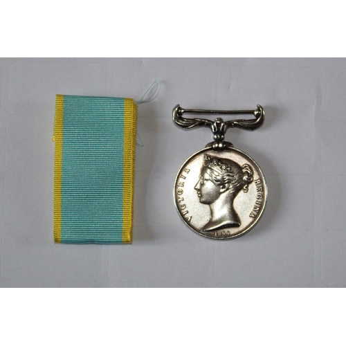 203 - Crimea Medal. Unnamed. Slight wear from polishing.
