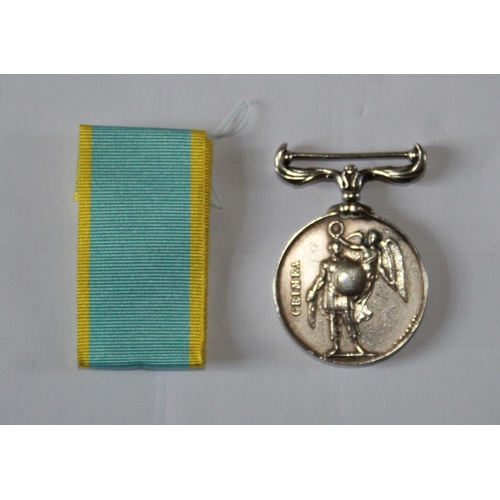203 - Crimea Medal. Unnamed. Slight wear from polishing.
