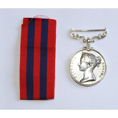 204 - Indian General Service Medal. To 1687 Pte E. Paine. 1st/3rd Regiment of Foot.
