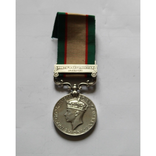 213 - Indian General Service Medal. To 11492 Sepoy Ghulam Hussain. 4th Battalion, 8th Punjab Regiment.