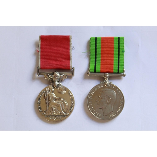 214 - British Empire Medal, WWll Defence Medal. To W.M. Keenan. Civilian. Liverpool Air Riad Protection