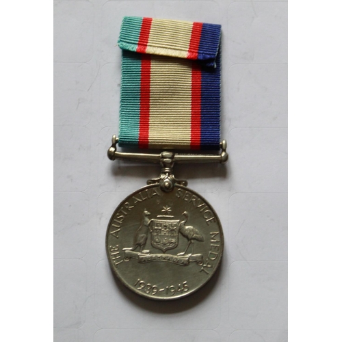 215 - Australian Service Medal. To N223473 L.M. Levy.