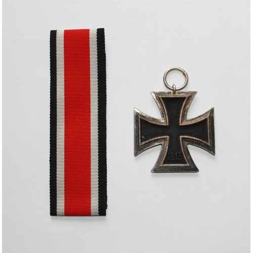 231 - Iron Cross 2nd Class. With original ribbon ring and long ribbon