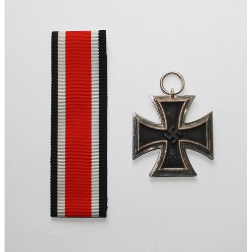 231 - Iron Cross 2nd Class. With original ribbon ring and long ribbon