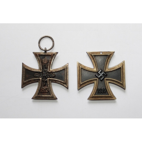 232 - WWI Iron Cross 2nd class, WWII Iron Cross 2nd class