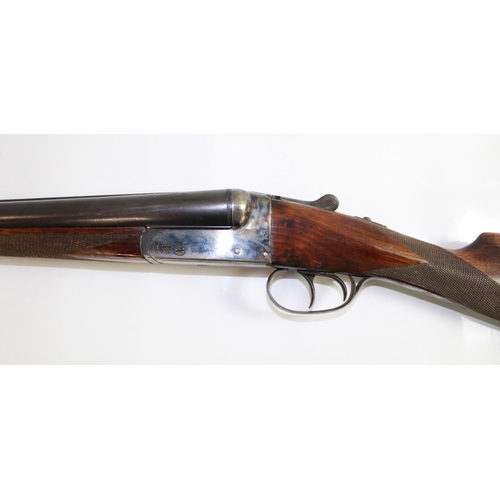 334 - Two Laurona  Side by Side Shotguns. Double trigger Ejectors.  Barrel Lengths 28ins and 28 1/4 ins. L... 