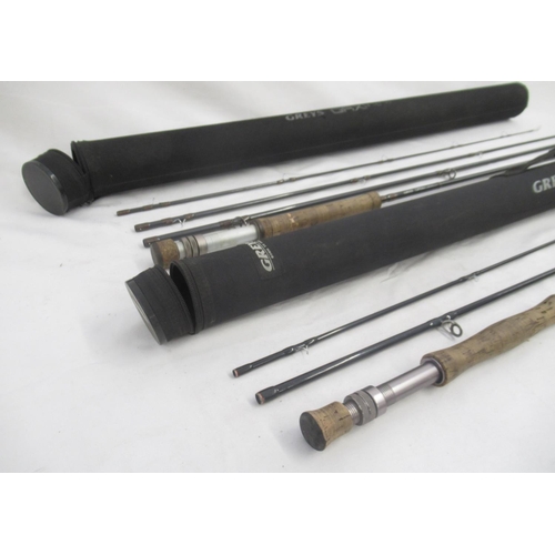 278 - Pair of Greys three-section fly fishing rods. To include a GRXi 10' 7/8 in very good condition, comp... 