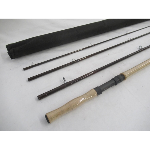 279 - Shakespeare Oracle IV four-section Salmon fly rod. In fine condition with manufacturer's plastic wra... 