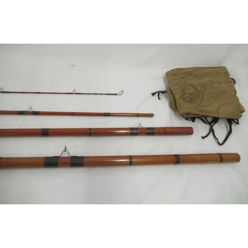 280 - Collection of vintage fishing tackle. To include a Hardy 'Fred Buller' 11' Pike rod in very good con... 