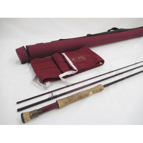 281 - Hardy 'Swift' 10' three-section Trout fly rod. In excellent condition, complete with original cloth ... 