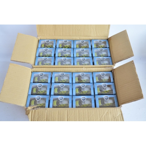 63 - Two boxes containing 96x 1/76 scale (OO gauge) Oxford Diecast Highways Agency Land Rover Discovery m... 