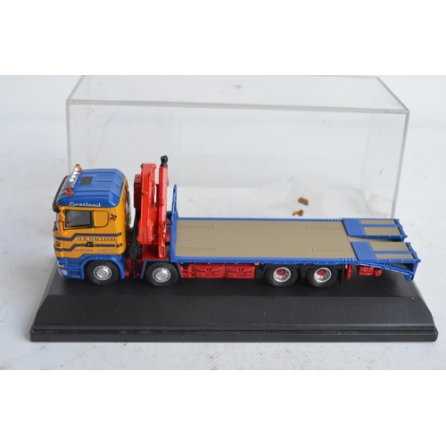 66 - Thirty one boxed 1/76 scale (OO gauge) vehicle models from Oxford Diecast to include 9x Eddie Stobar... 