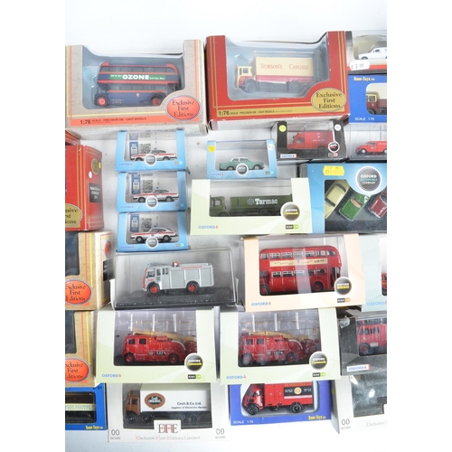 67 - Collection of 1/76 scale (OO gauge) diecast model vehicles and vehicle sets from EFE, Corgi, Base-To... 