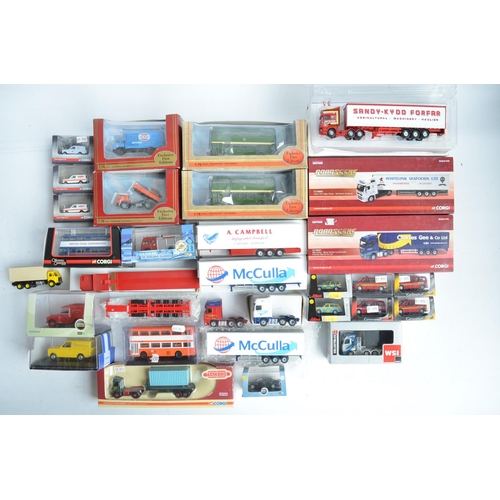 68 - Mixed collection of diecast model vehicles, mostly 1/76 (OO gauge) but also including 1/87 (HO gauge... 