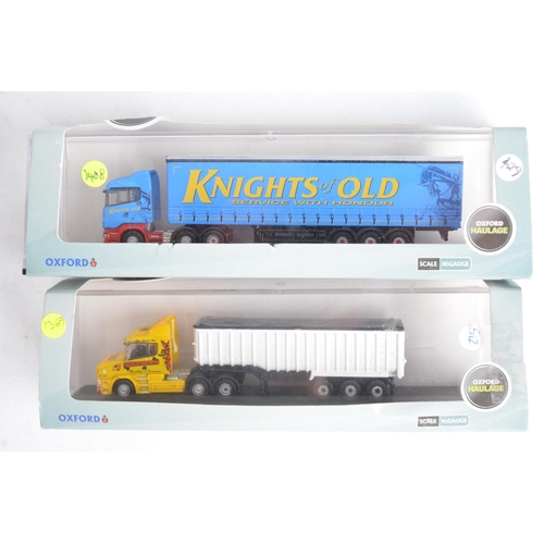 69 - Forty boxed 1/148 scale (N gauge) diecast model vehicles from Oxford diecast, mostly modern types in... 