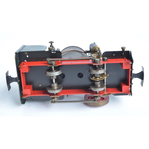 80 - 32mm G gauge outdoor metal narrow 0-4-0 steam engine from Regner, A/F. L25xW10.5xH16.5cm