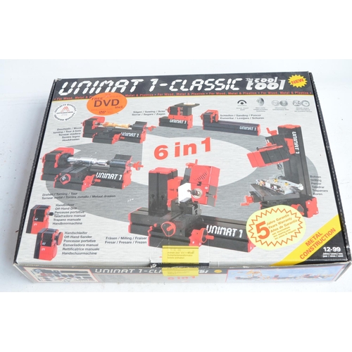 83 - Unimat 1 Classic 6 in 1 bench top modular multi-function 'Cool Tool'. No instructions or DVD, cannot... 