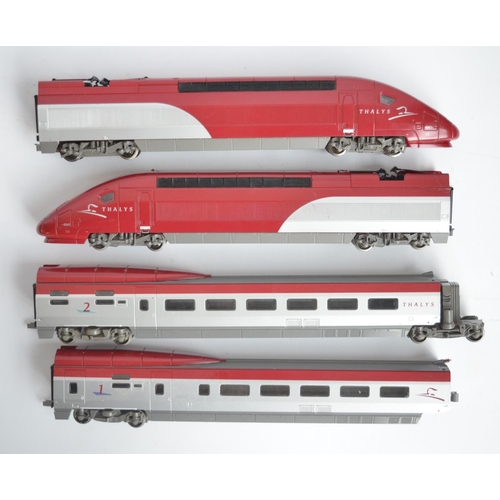 85 - Collection of OO and HO gauge high speed train models (all unboxed) to include Hornby OO South Easte... 