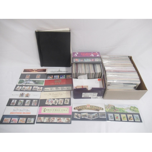 177 - Tower Stamp album cont. GB and International stamps, 2 shoe boxes cont. assorted FDCs & Royal Mail M... 