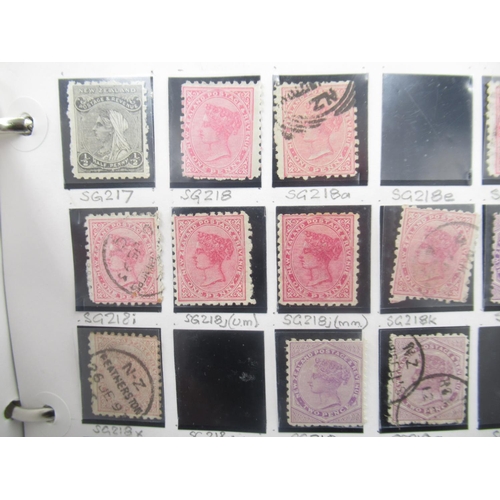 180 - Stanley Gibbons New Zealand Stamp Album to inc. stamps from 1855 to 1987, in mint and used condition... 