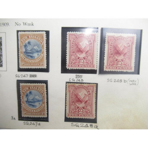 180 - Stanley Gibbons New Zealand Stamp Album to inc. stamps from 1855 to 1987, in mint and used condition... 