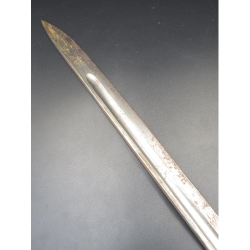 257 - British 1907 pattern bayonet, manufactured by James A. Chapman. Complete with original scabbard and ... 