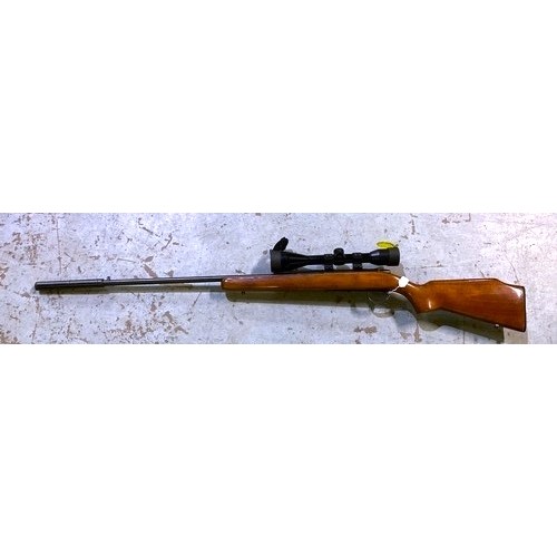 436 - Remington .22 LR bolt action rifle fitted with sound moderator and scope, serial no. 1288007
(sectio... 