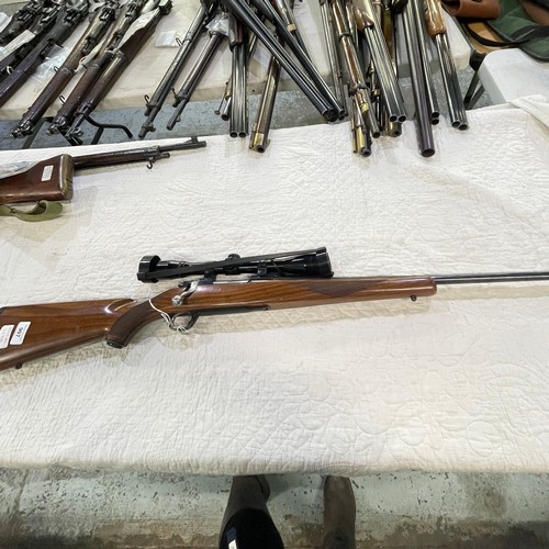 439 - Ruger, M77 Mark 2 .22 bolt action rifle, with Burris telescopic sight, serial no. 780-45898 (section... 